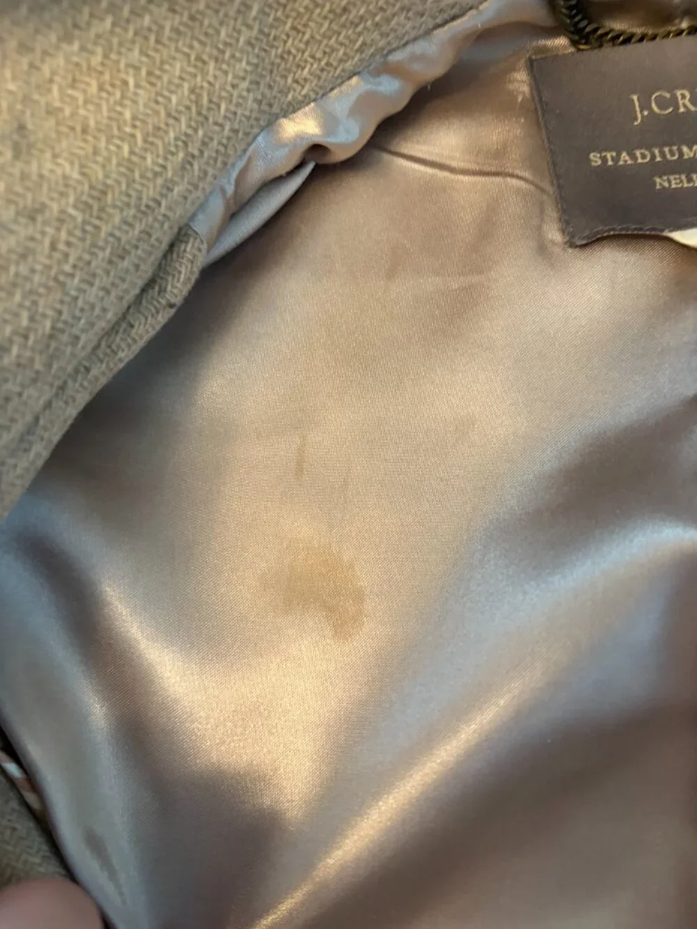 J.Crew Stadium Cloth by Nello Gori cocoon coat - Picture 6 of 9